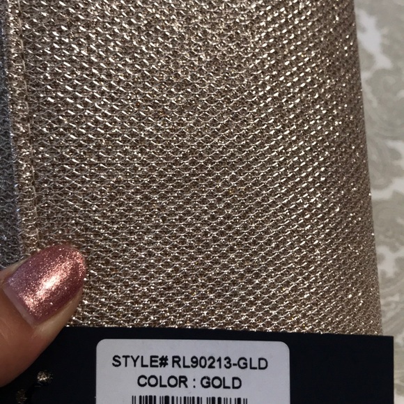 La Regale Sparkle Jacquard Clutch - Picture 5 of 6